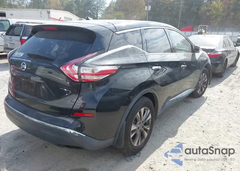 2016 Nissan Murano S z USA, uszkodzony, nr VIN 5N1AZ2MG7GN108833